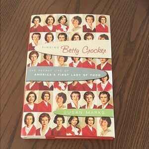 Finding Betty Crocker Hard Cover Book with Recipes
